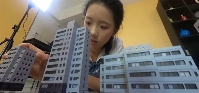 GTS-VR清纯JK美少女白丝帆布鞋踩踏城市 白丝踩踏  JS250911~6BP
